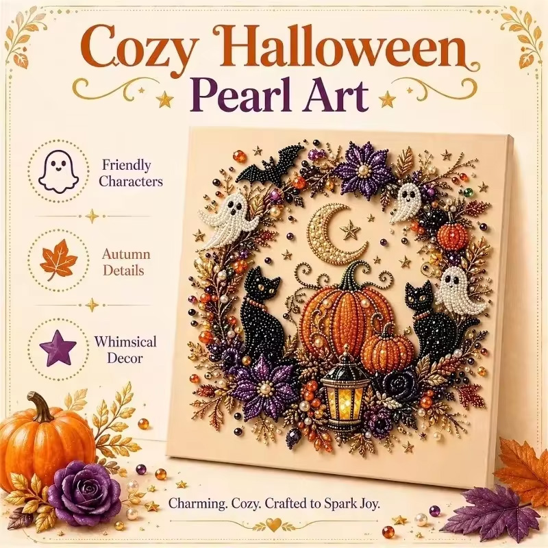 Resin Craft For Beginners - Kit de Arte com Pérolas Fantasma