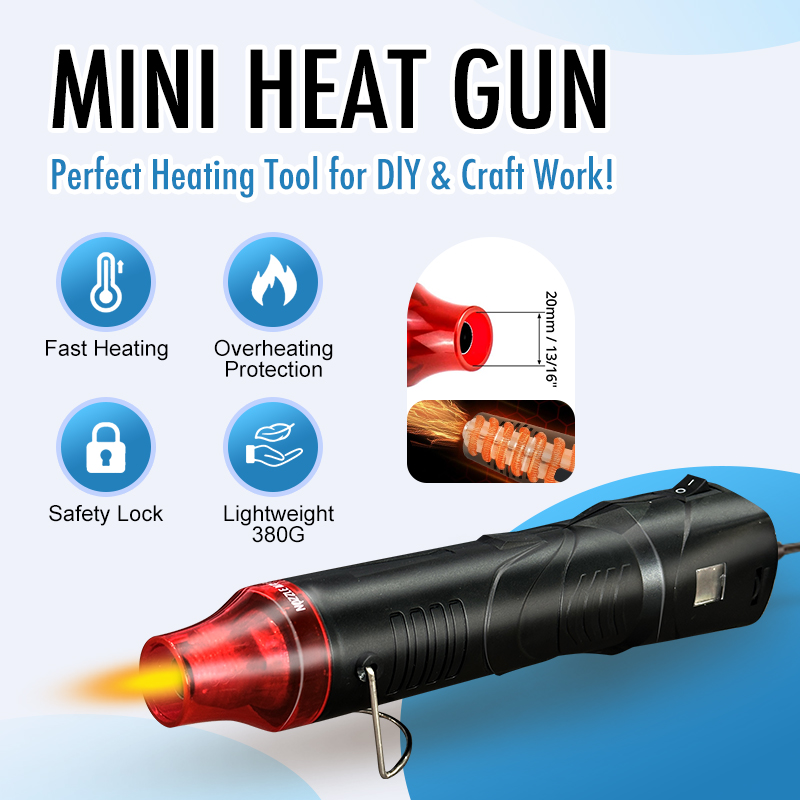 Heat Gun Small - Pistola de ar quente 220v, pistola