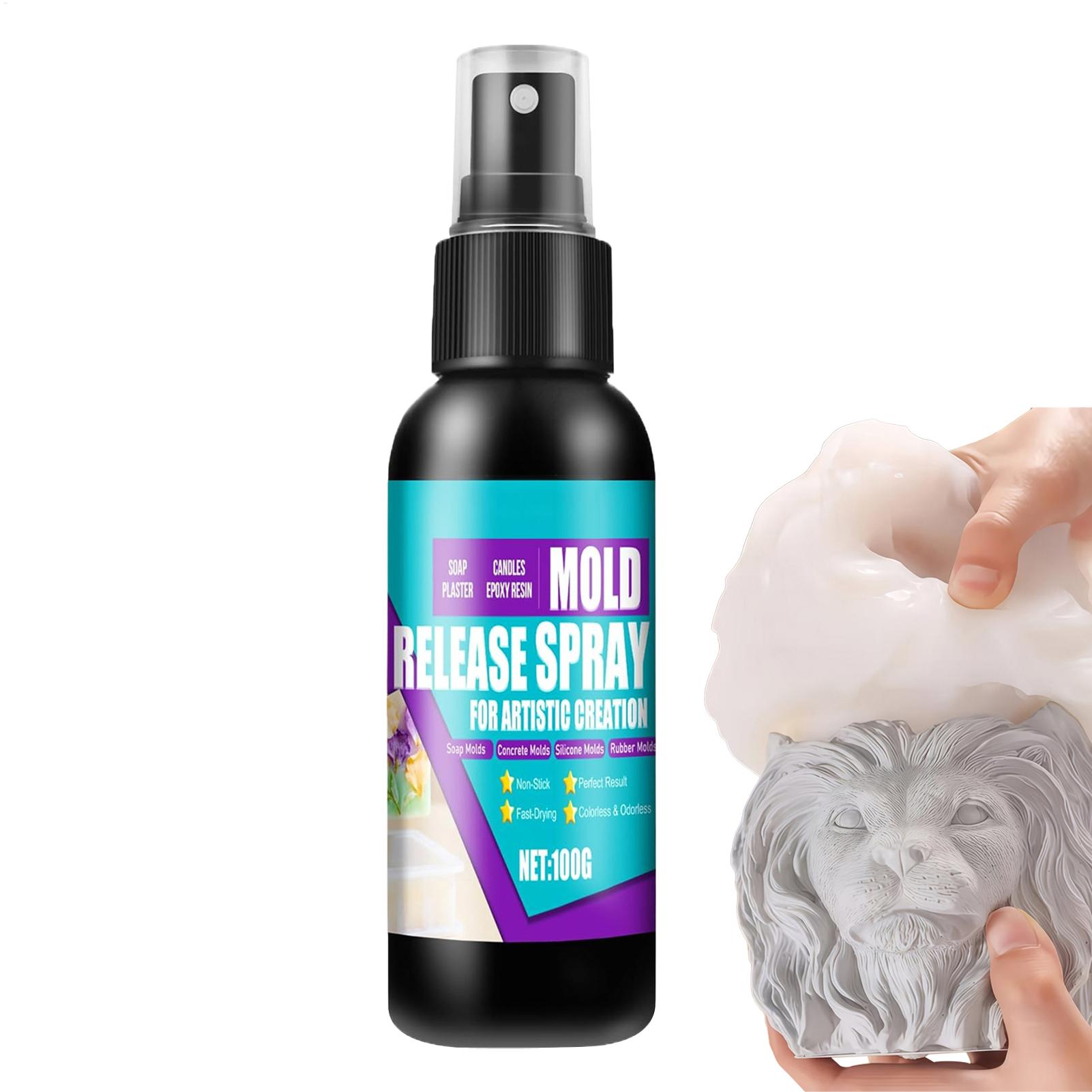 Resin Craft Workshop - Spray Desmoldante 100g, Agente Antiaderente para