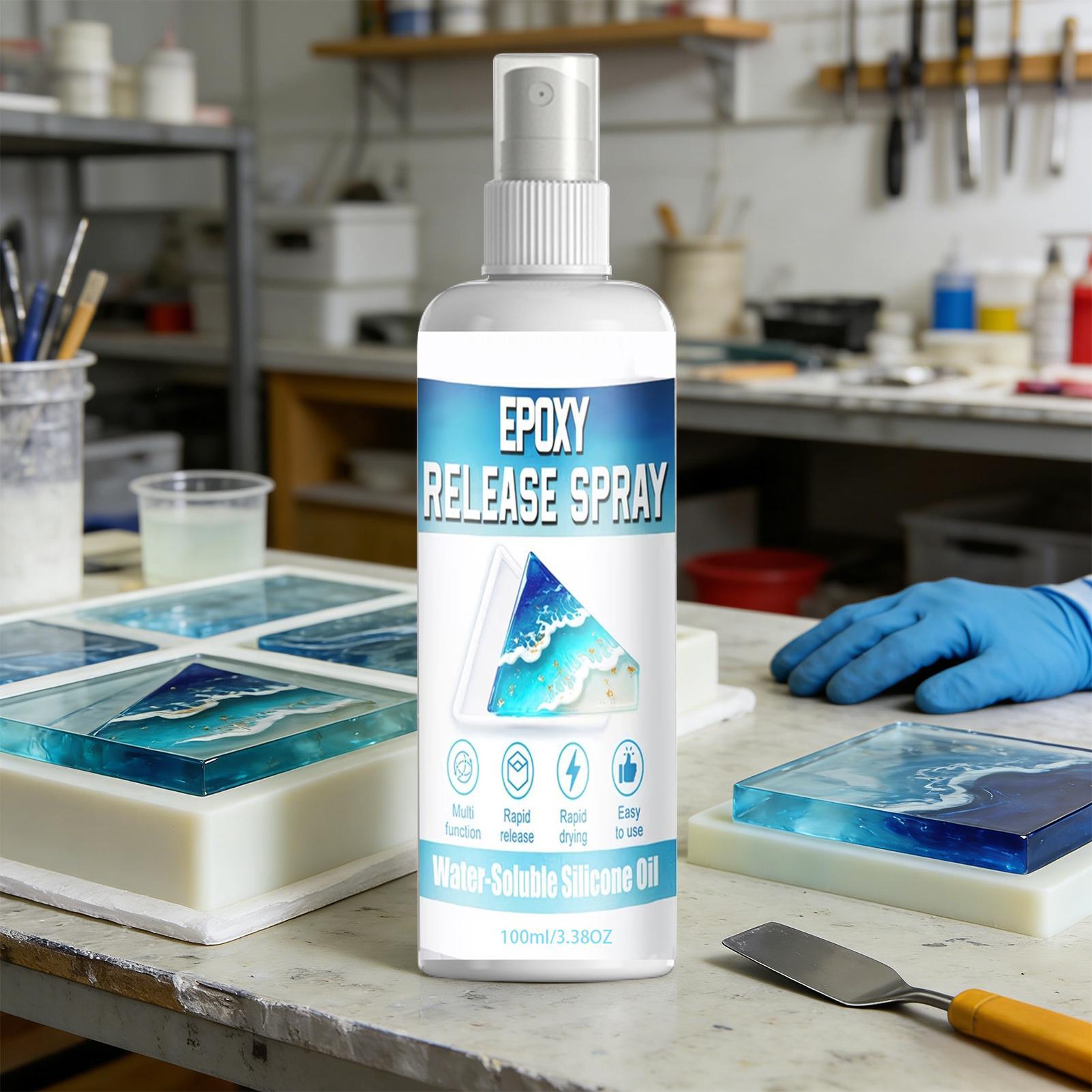 Resin Craft Workshop - Spray Desmoldante 100ml: Lubrificante Epóxi de