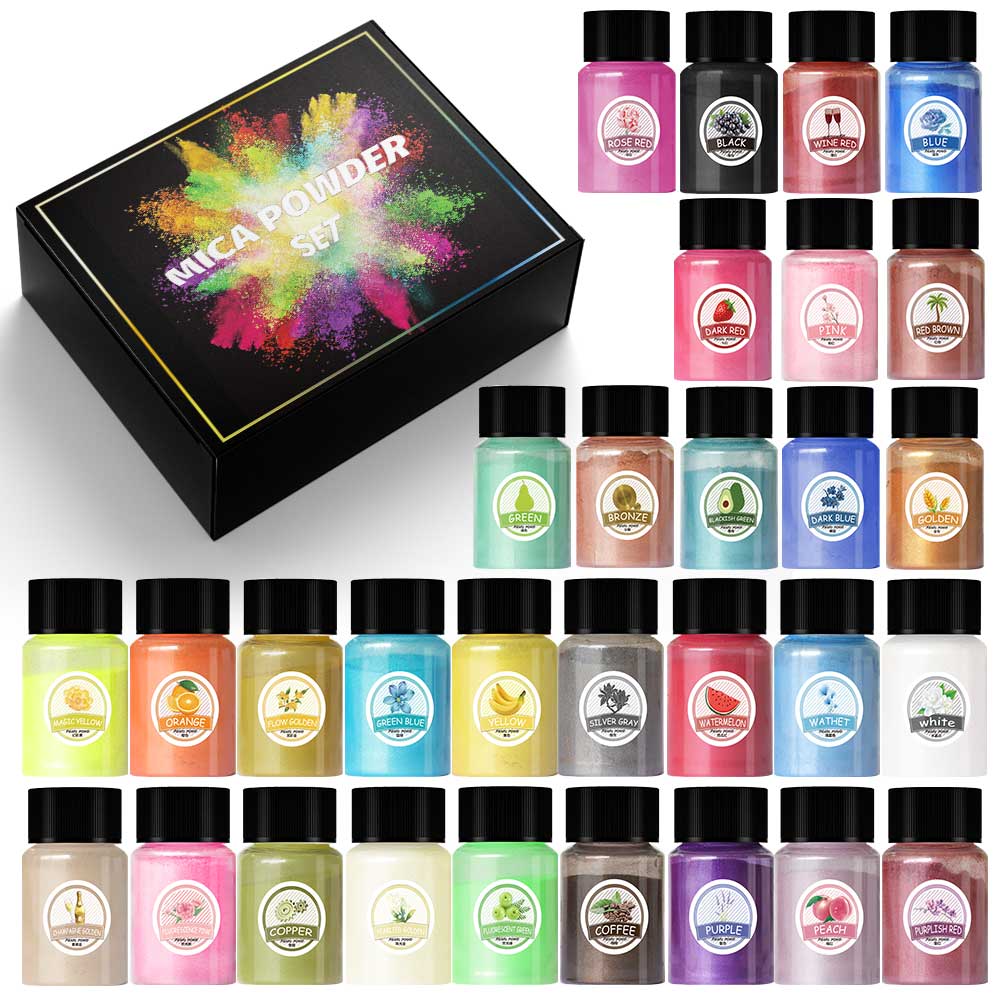 Resin Pigment Set - 10ml Pérola Pó Epóxi Resina Pigmento