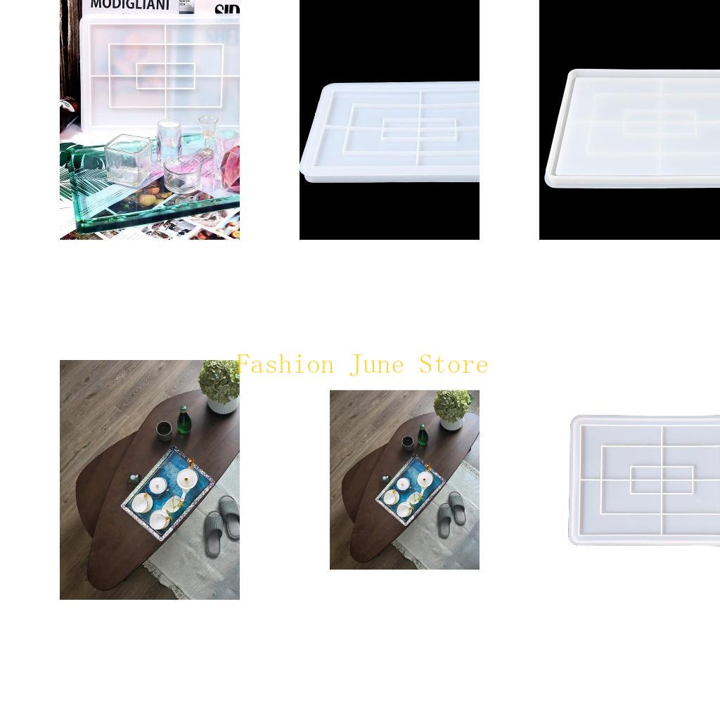 Serving Tray Mold - Bandeja retangular uv, molde epóxi, placa