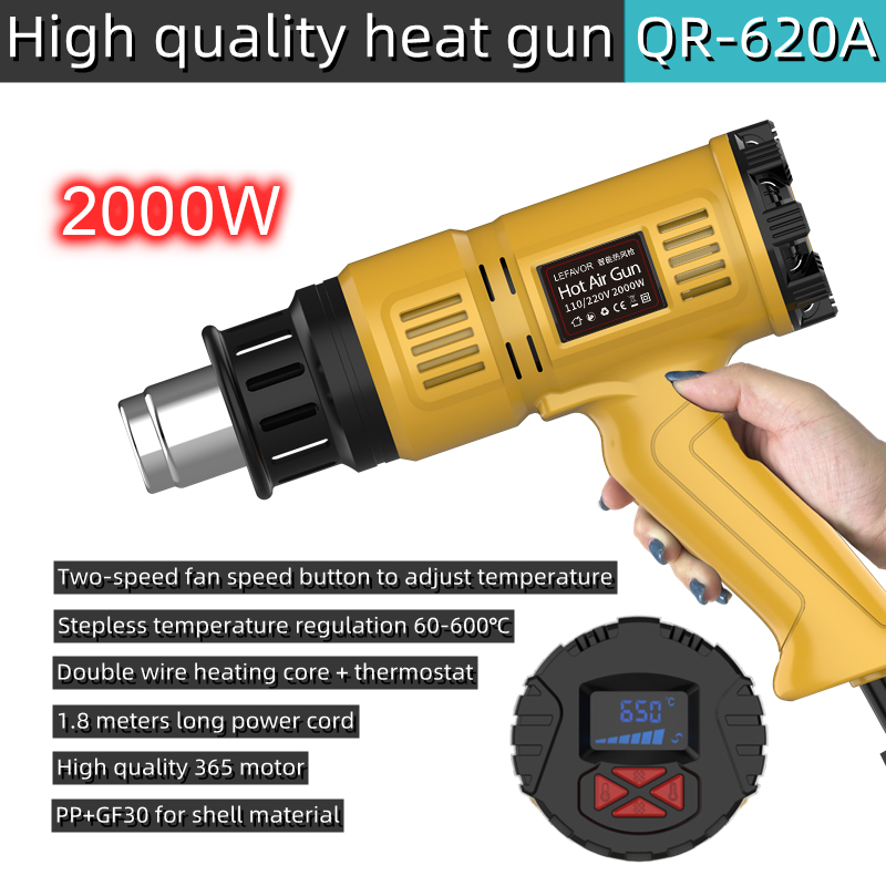 Heat Gun Small - 2000w pistola de ar quente mini