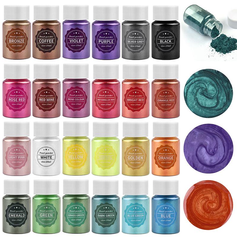 Resin Pigment Set - 10ml resina epóxi pigmento enchimento pó