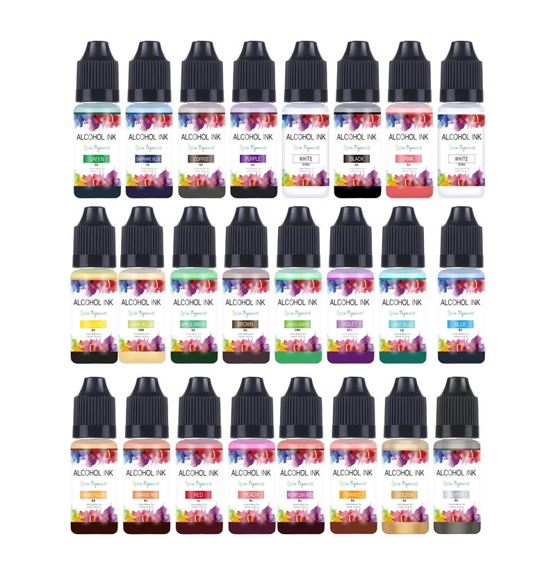 Álcool Tinta Epóxi Resina Pigm - Resin Dye Alcohol avaliação e preço