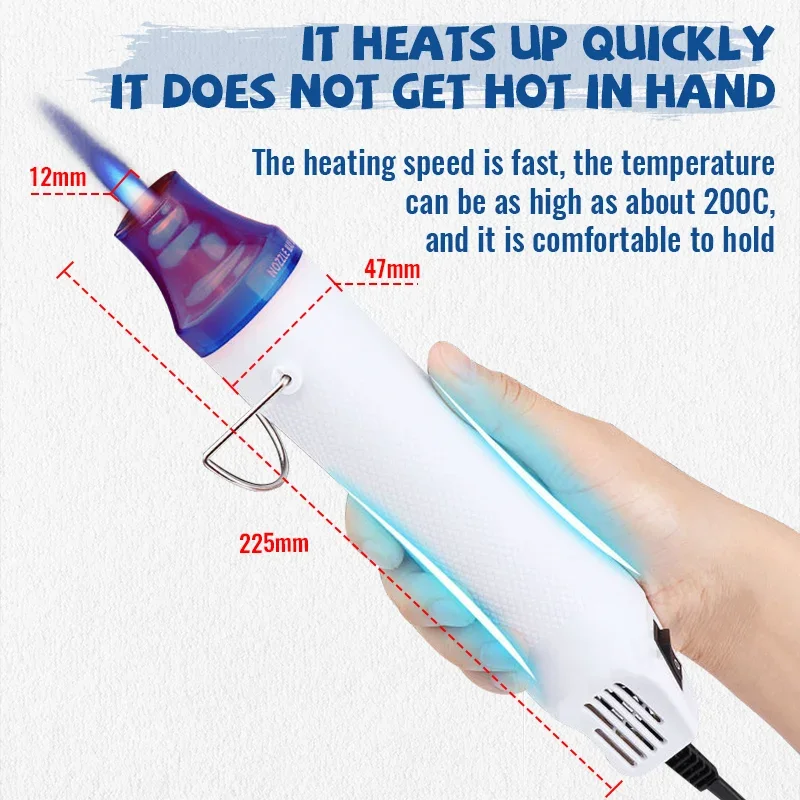 Pistola de calor multiuso domé - Heat Gun Small avaliação e preço