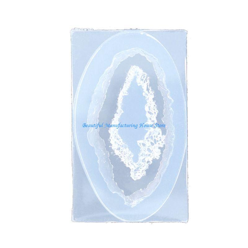 E56a molde cluster rocha quart - Geode Mold Silicone avaliação e preço