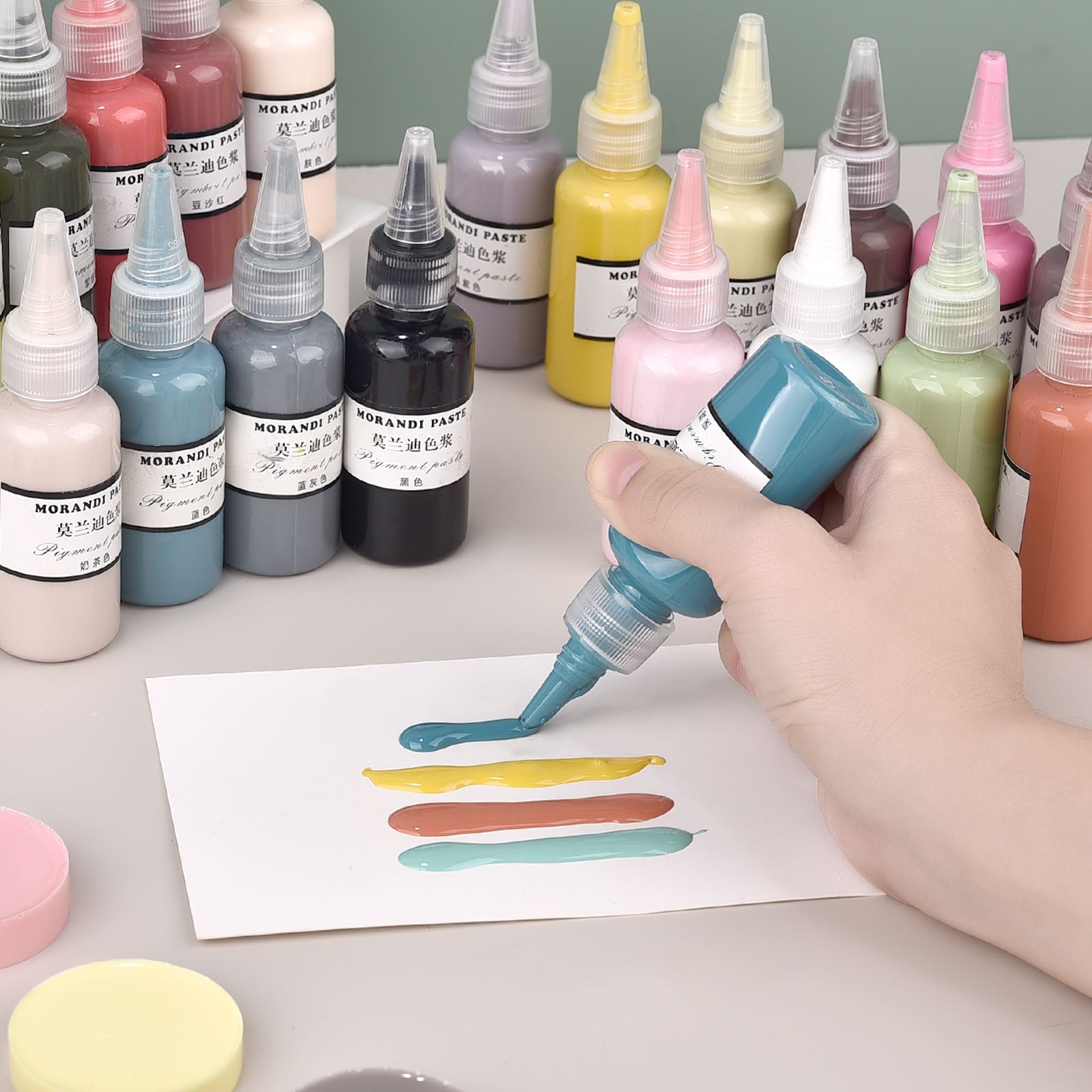 Morandi cores pigmentos de res - Resin Pigment Set avaliação e preço