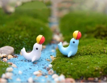 Bonito animal ouriço e vacas,  - Terrarium Moss Art avaliação e preço