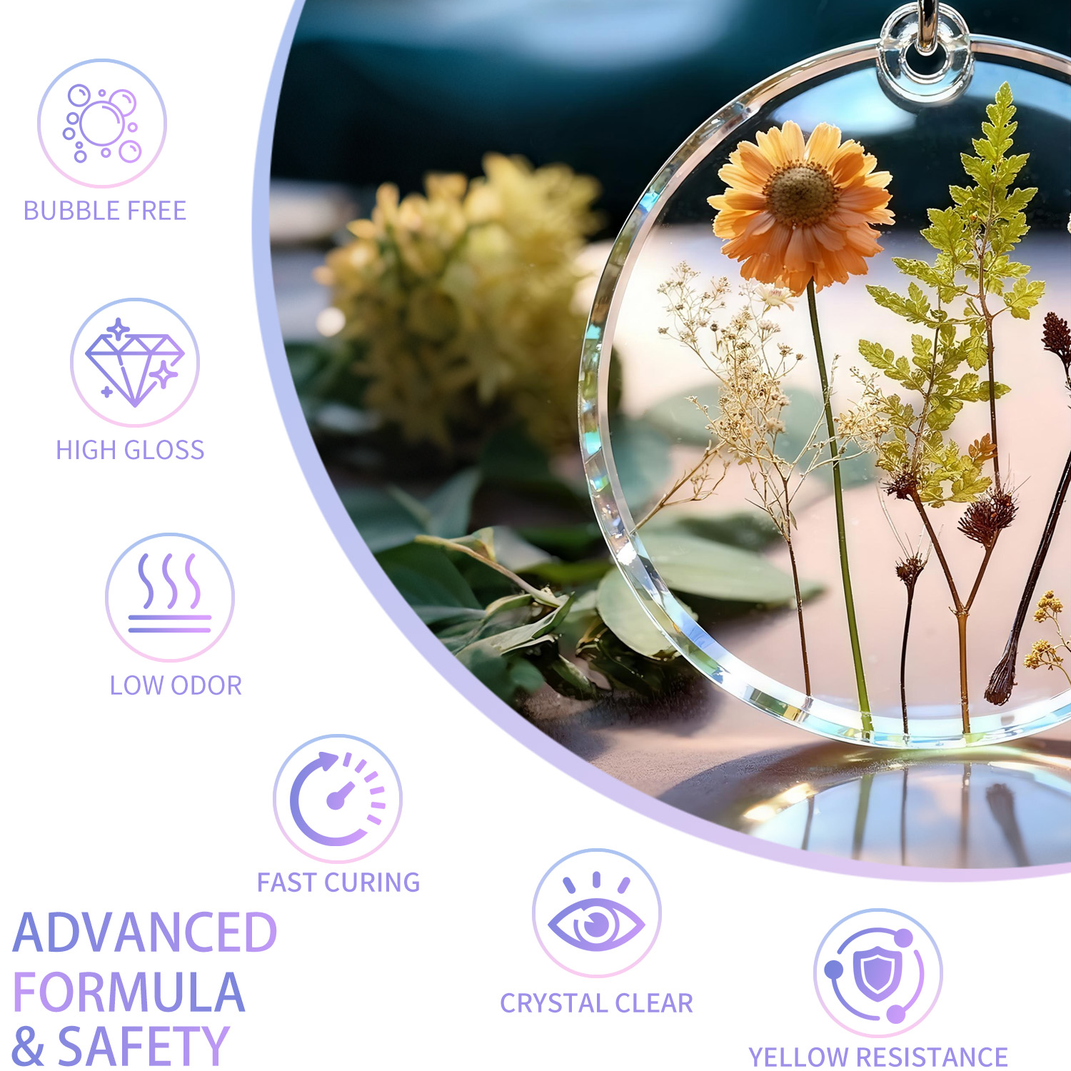 200g resina uv cristalino duro - Epoxy Uv Resin Kit avaliação e preço