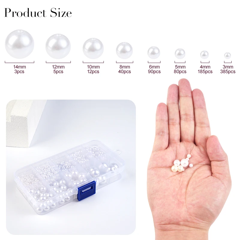 800 pçs artificial falso pérol - Resin Crafts Diy avaliação e preço