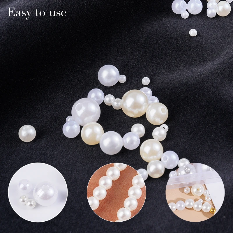 800 pçs artificial falso pérol - Resin Crafts Diy avaliação e preço