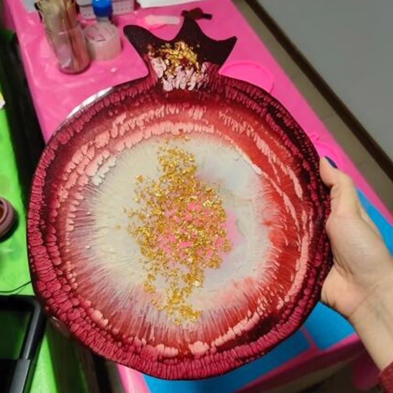 X6He Pomegranato Geode Agate E - Geode Mold Silicone avaliação e preço