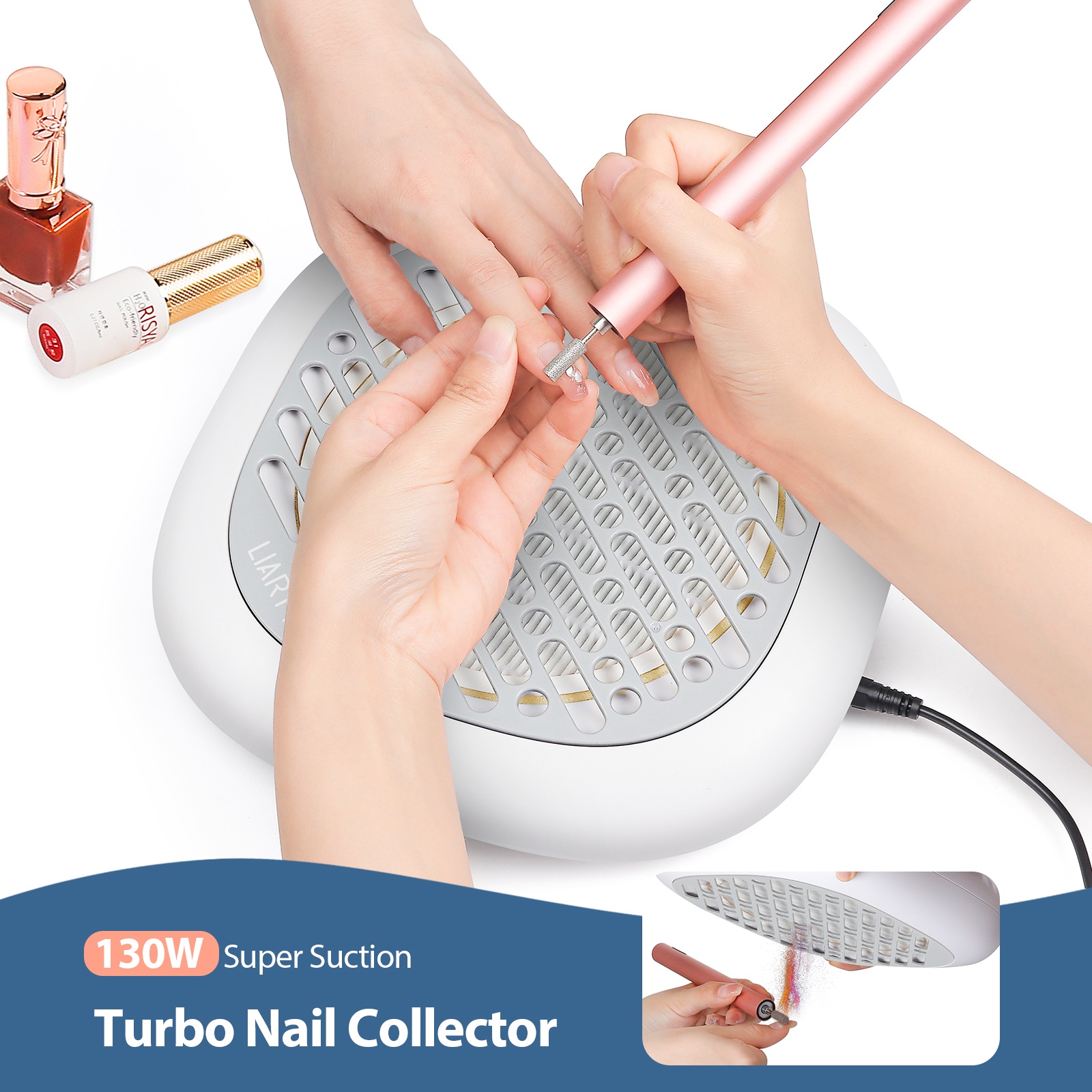Coletor de Poeira para Unhas M - Vacuum Chamber Small avaliação e preço