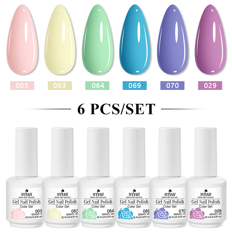 Conjunto de Esmalte em Gel MTS - Resin Pigment Set avaliação e preço