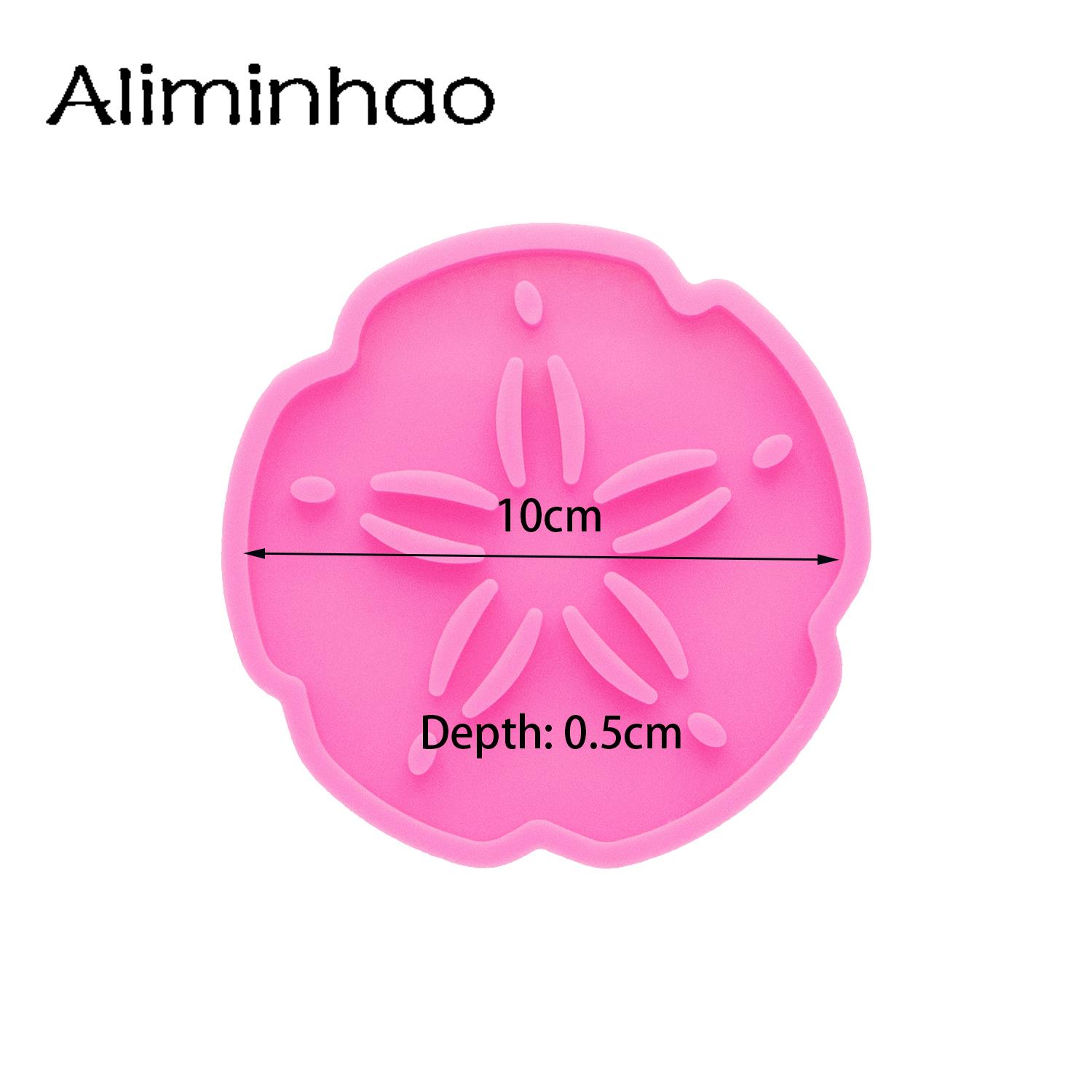 Dy1230 10cm redondo flor de ló - Geode Mold Silicone avaliação e preço