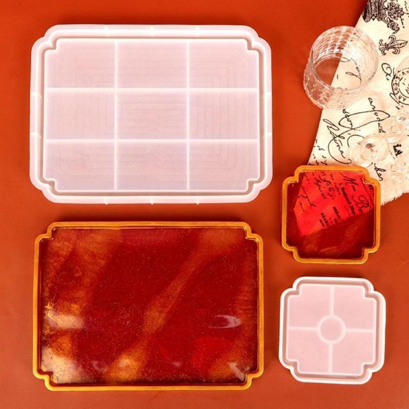 Molde bandeja para bolo resina - Geode Mold Silicone avaliação e preço