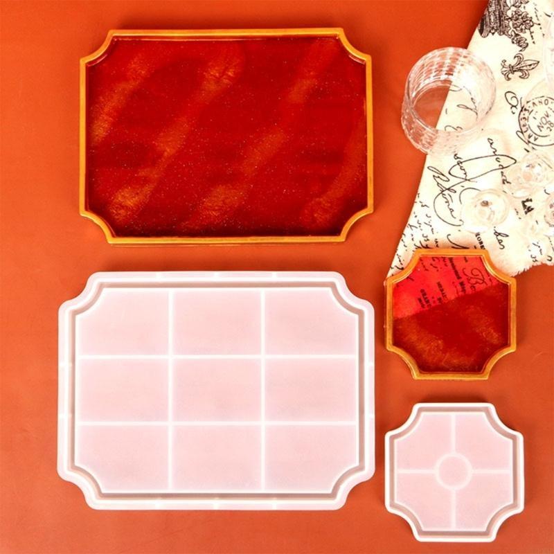 Molde bandeja para bolo resina - Geode Mold Silicone avaliação e preço