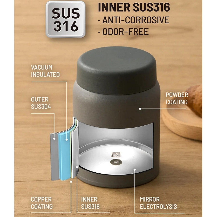 Tyeso Mini Garrafa Térmica Com - Vacuum Chamber Small avaliação e preço