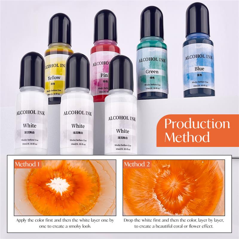 10 ml/pçs essência resina álco - Resin Dye Alcohol avaliação e preço