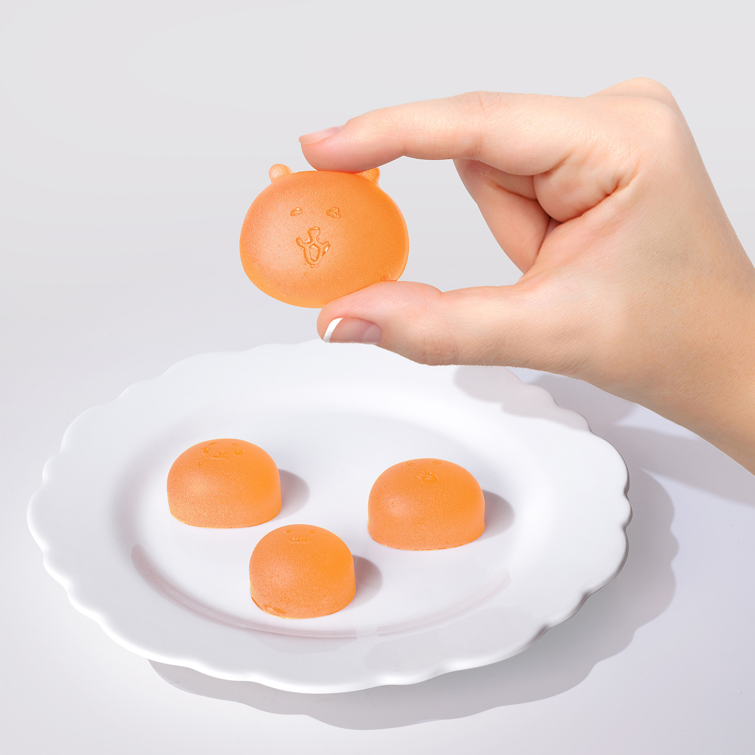 Forma de Gelo de Silicone Urso - Silicone Mold Tray avaliação e preço