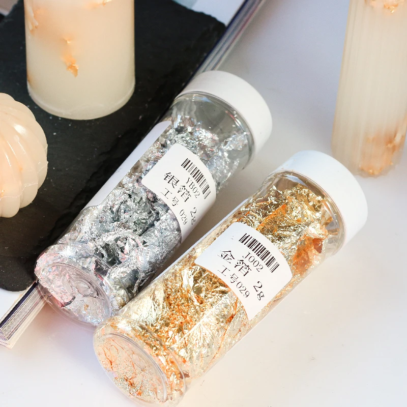Criativo Handmade Candle Makin - Gold Foil Flakes avaliação e preço
