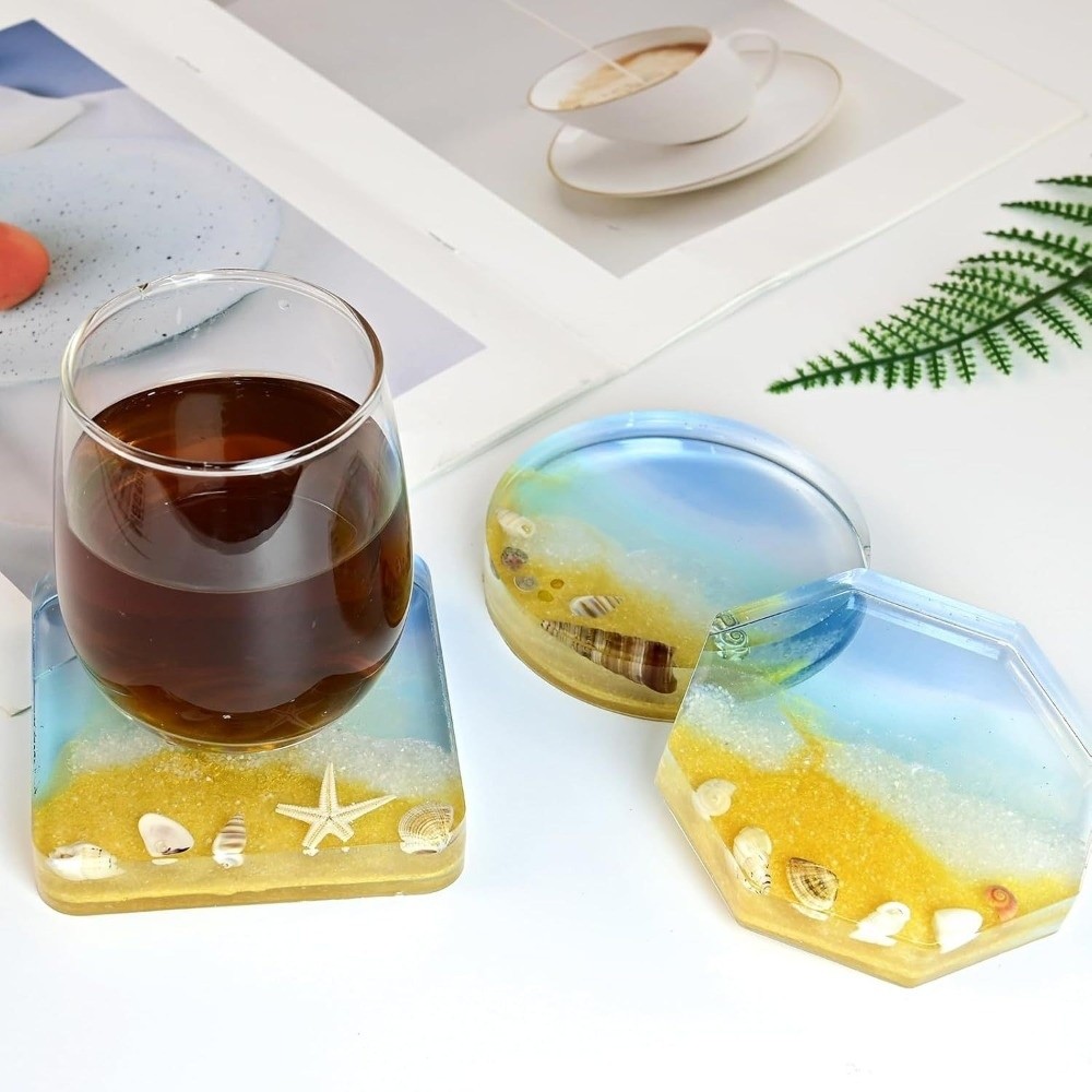 Molde de silicone criativo par - Resin Craft For Beginners avaliação e preço