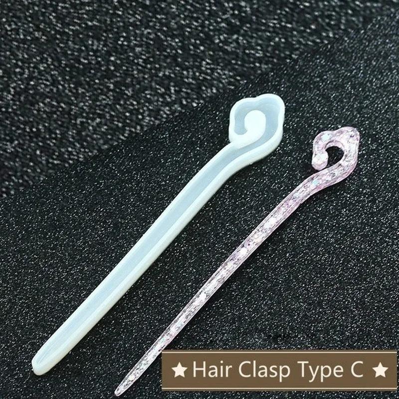 Novo transparente hairpin sili - Resin Craft Material avaliação e preço
