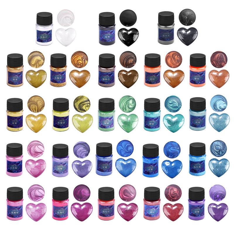 Epoxy Resina Dye Set, Mica Em  - Resin Pigment Set avaliação e preço