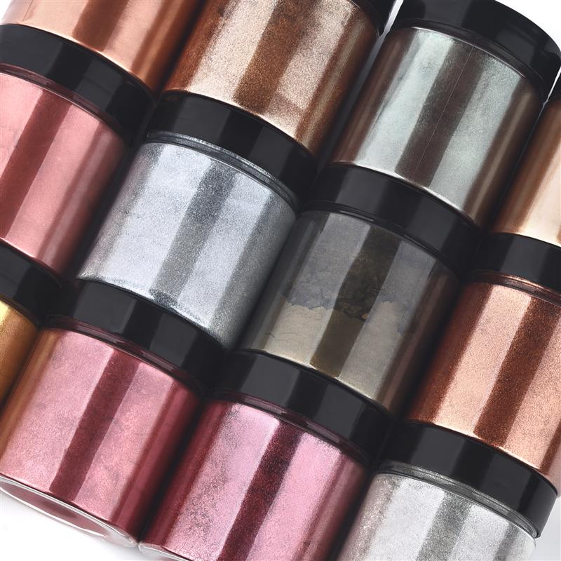 50g shimmer metálico ouro prat - Resin Pigment Set avaliação e preço
