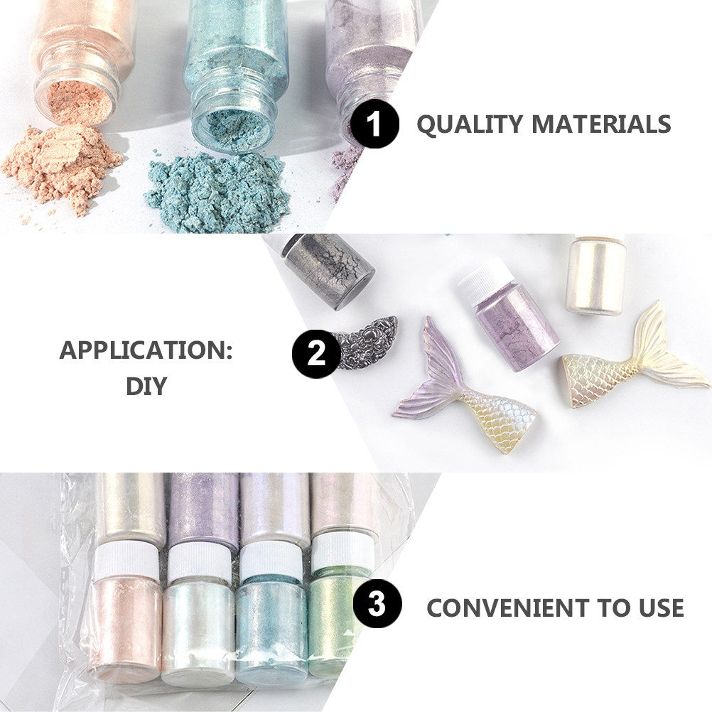 Conjunto de 9 Póres de Pigment - Resin Pigment Set avaliação e preço