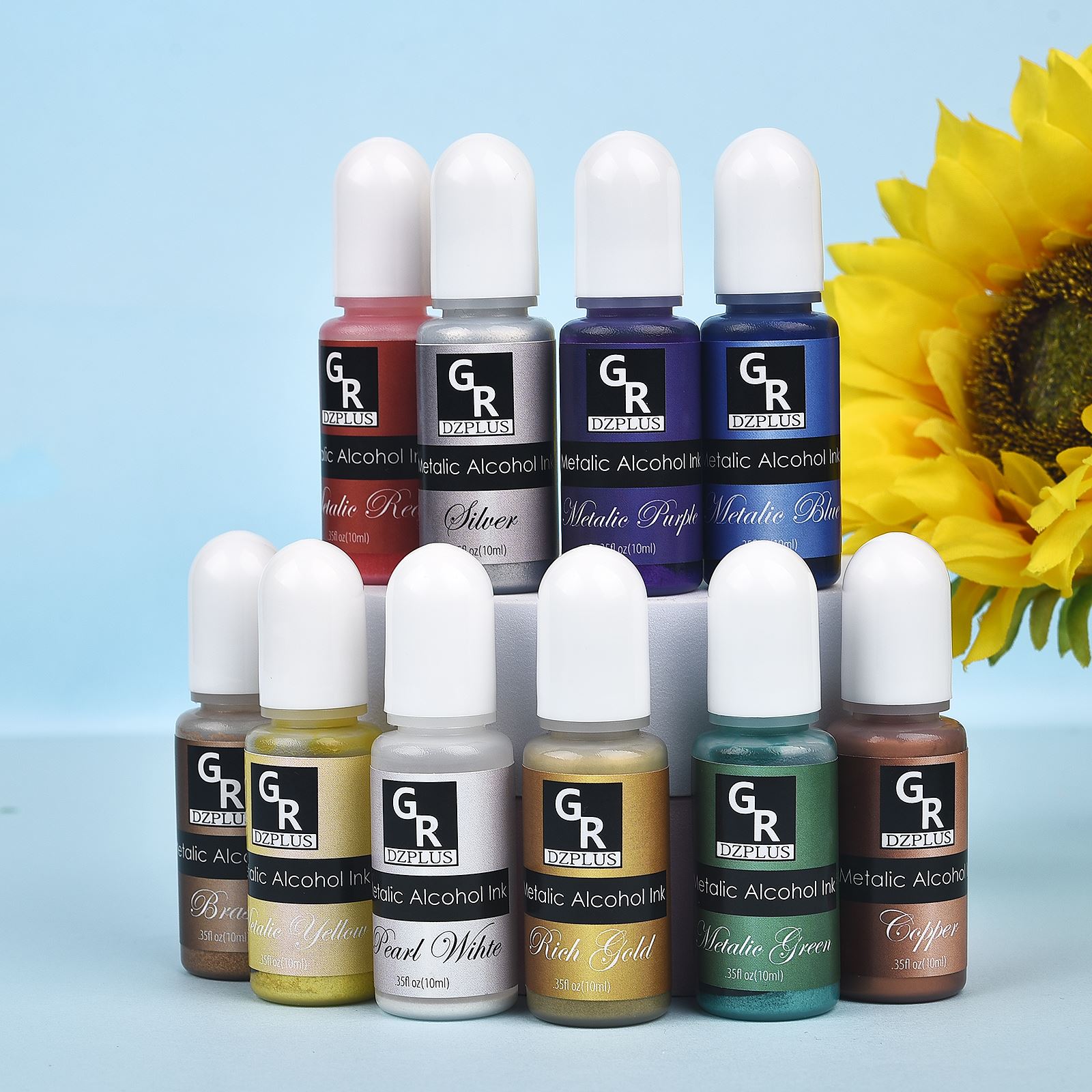 10ml/15ml arte tinta álcool re - Resin Dye Alcohol avaliação e preço