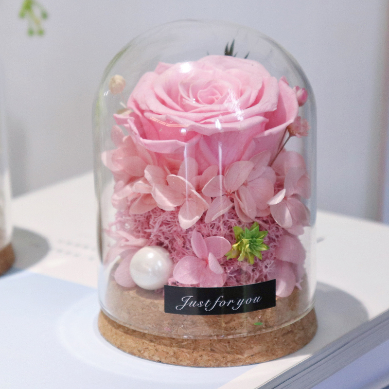 Garrafa de vidro, presentes de - Flower Preservation Resin avaliação e preço