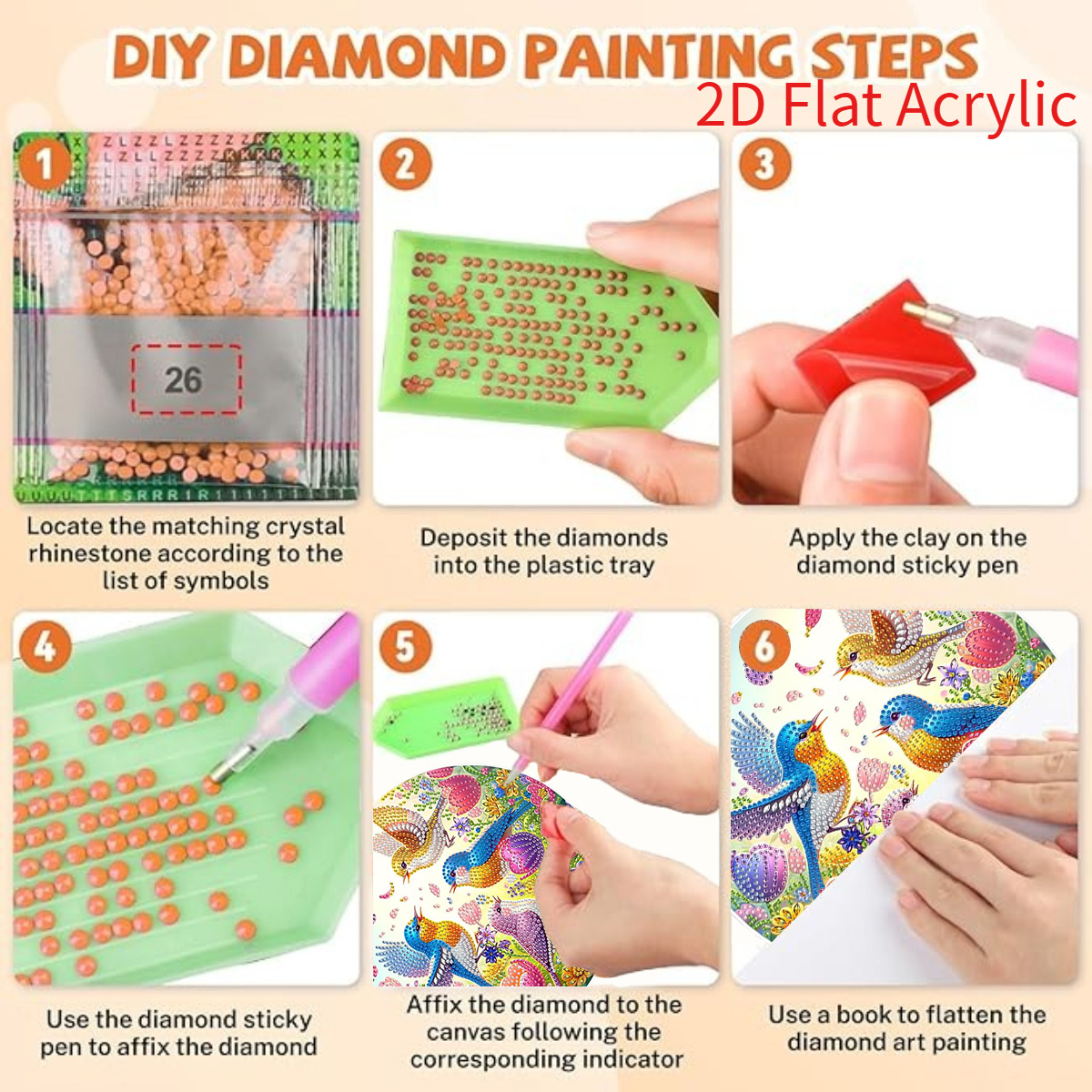 Kit de Pintura Diamante 5D DIY - Resin Craft For Beginners avaliação e preço